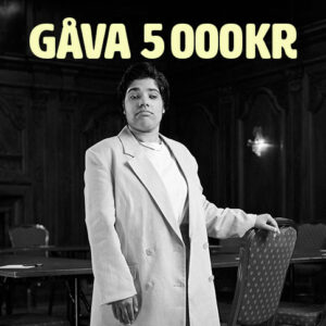 Gåva 5 000 kr